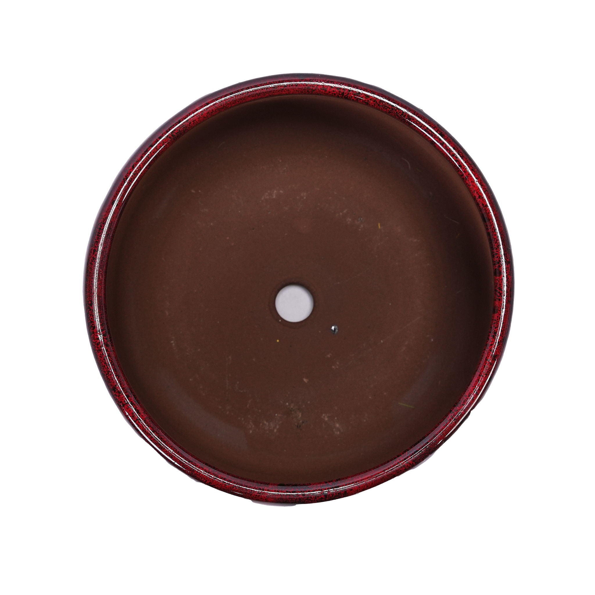 4 Pieces Planter Pot, Indoor Outdoor Flowerpot For Patio, Garden, Or Windowsills - Bean Paste Red