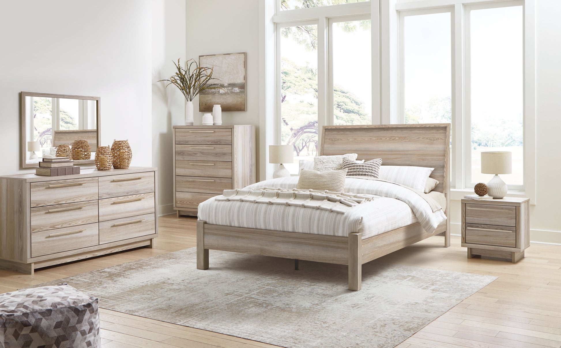 Signature Design by Ashley® Hasbrick - Panel Bedroom Set | Meri Furniture