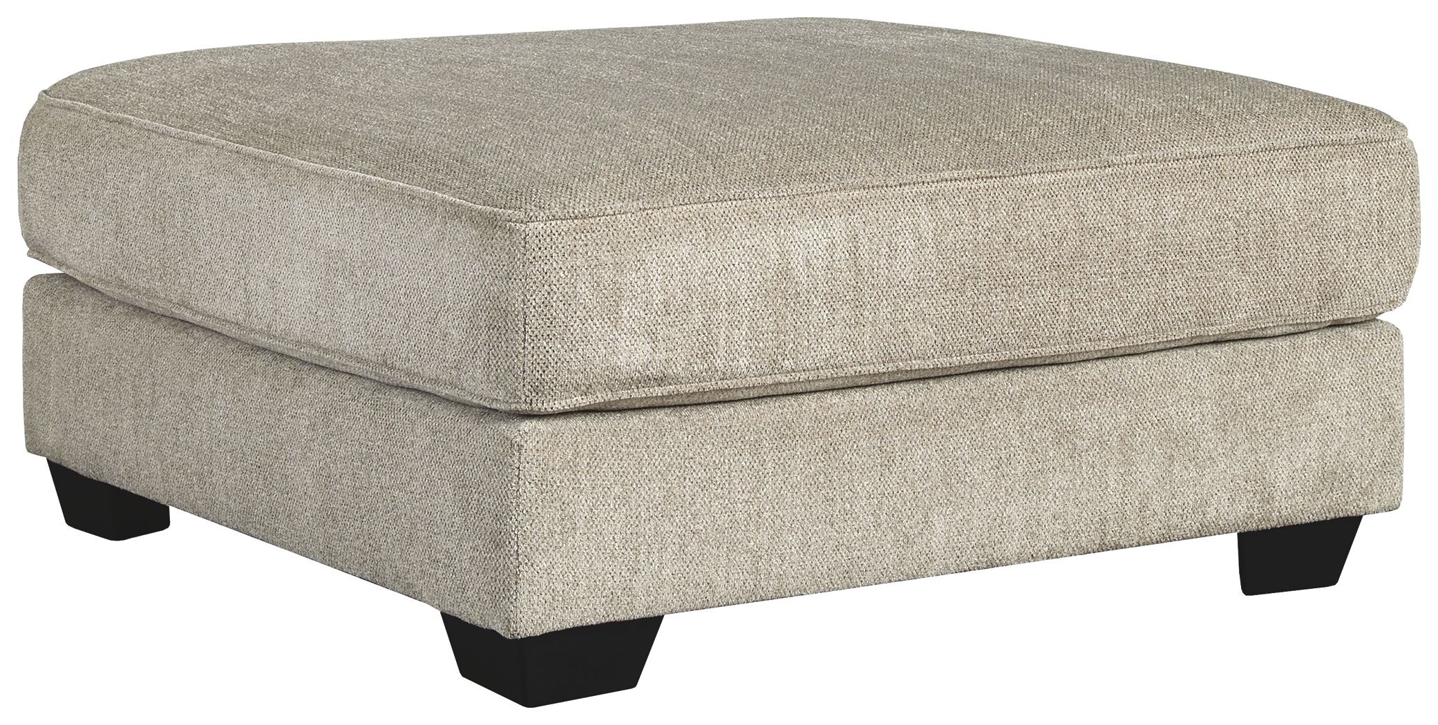 Ashley Furniture Ardsley - Pewter - Oversized Accent Ottoman | Meri Furniture