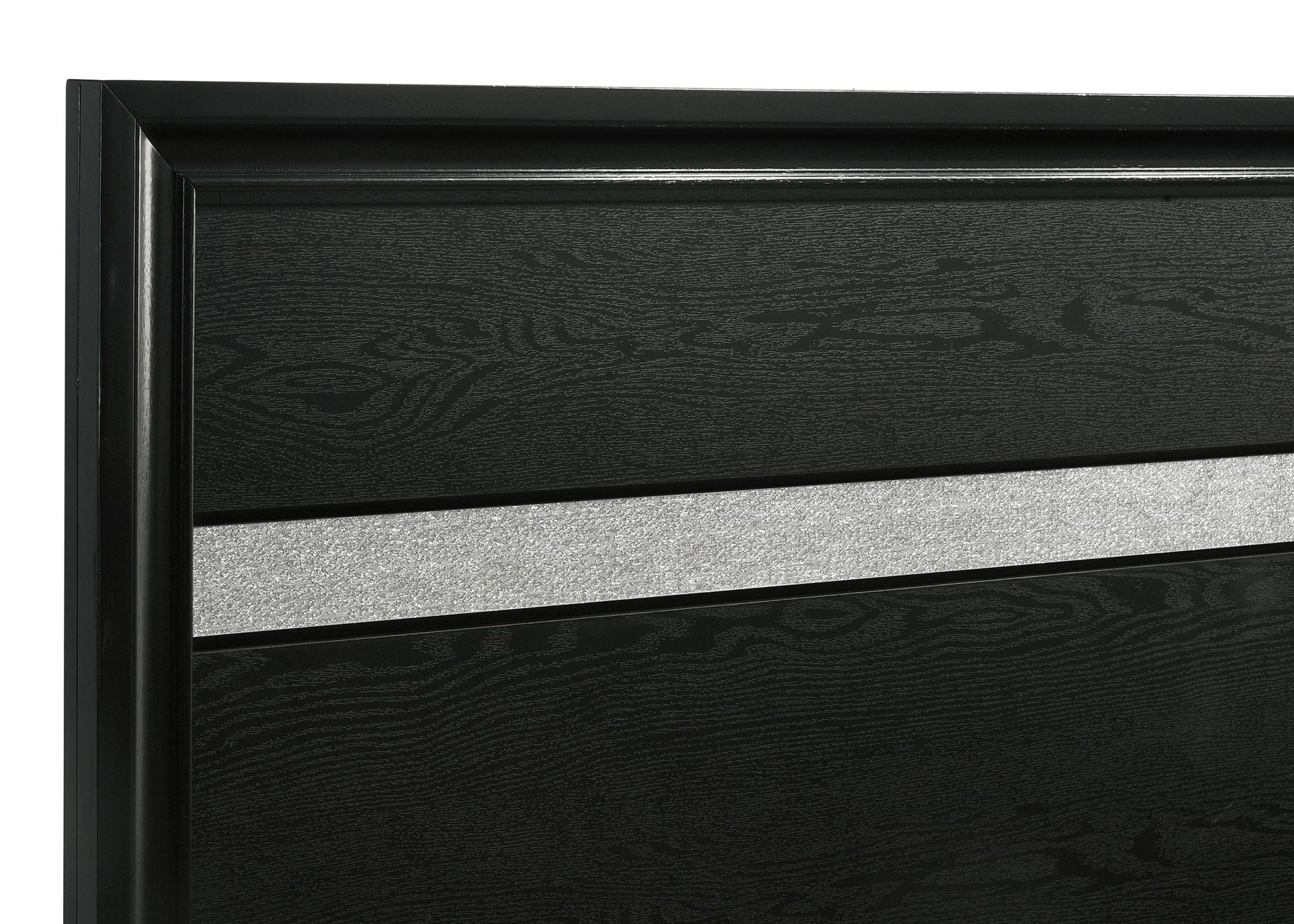 Miranda 4-piece Eastern King Bedroom Set Black