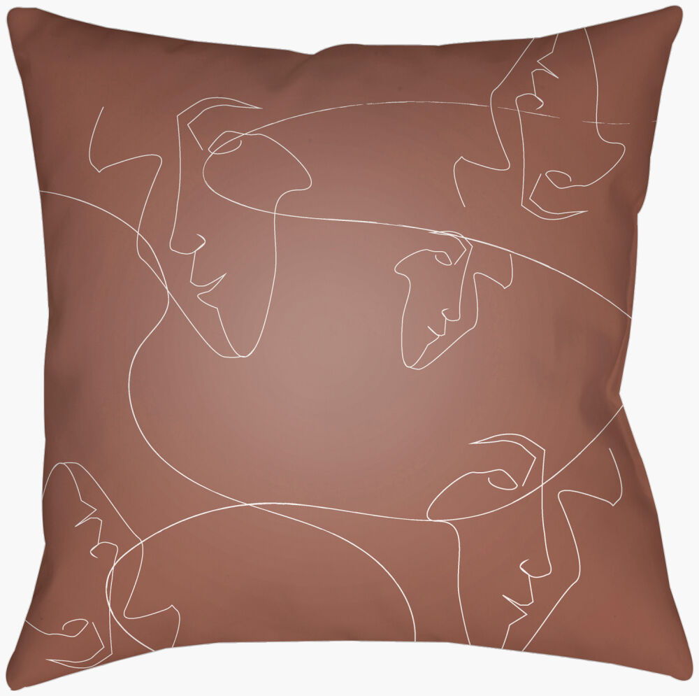 Modern Faces Pillow