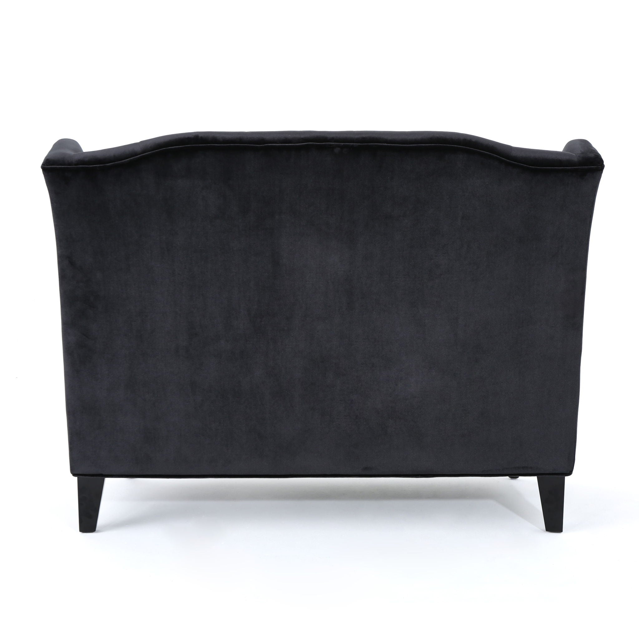 Nurturing - Upholstered Loveseat With Wing Back And Diamond Tufting