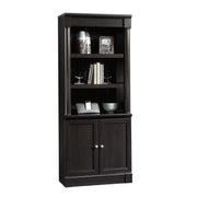Palladia Bookcase Library With Doors in Wind Oak