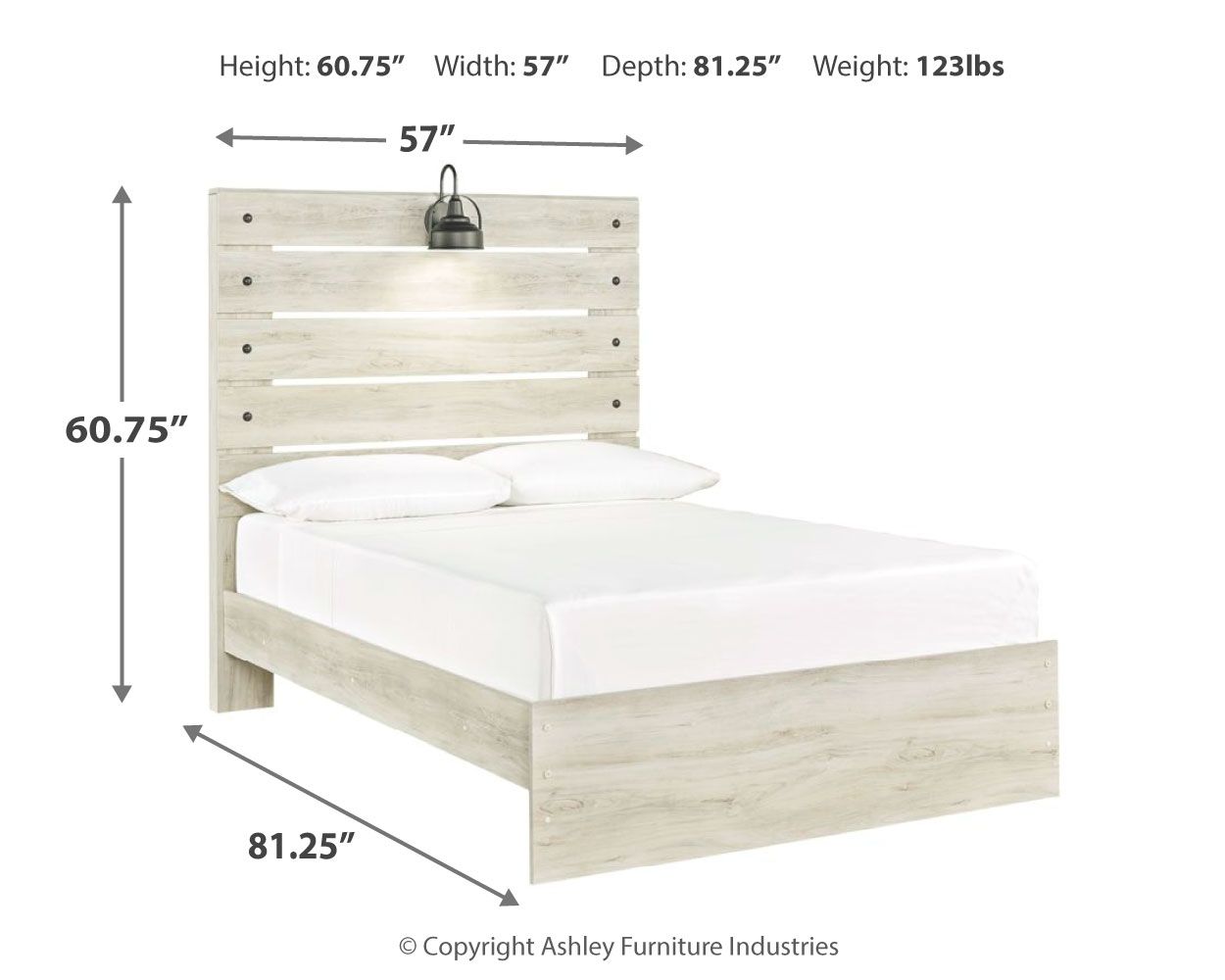 Signature Design by Ashley® Cambeck - Panel Bed | Meri Furniture