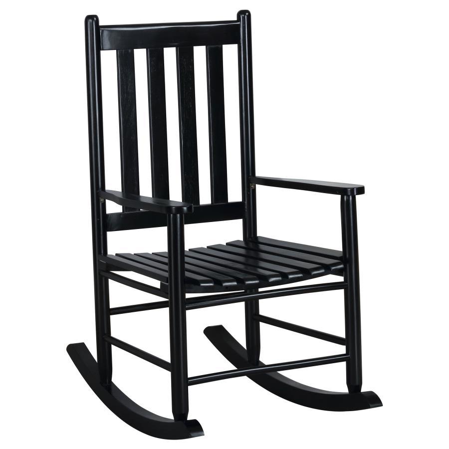 Coaster Fine Furniture Annie - Slat Back Solid Wood Rocking Chair | Meri Furniture