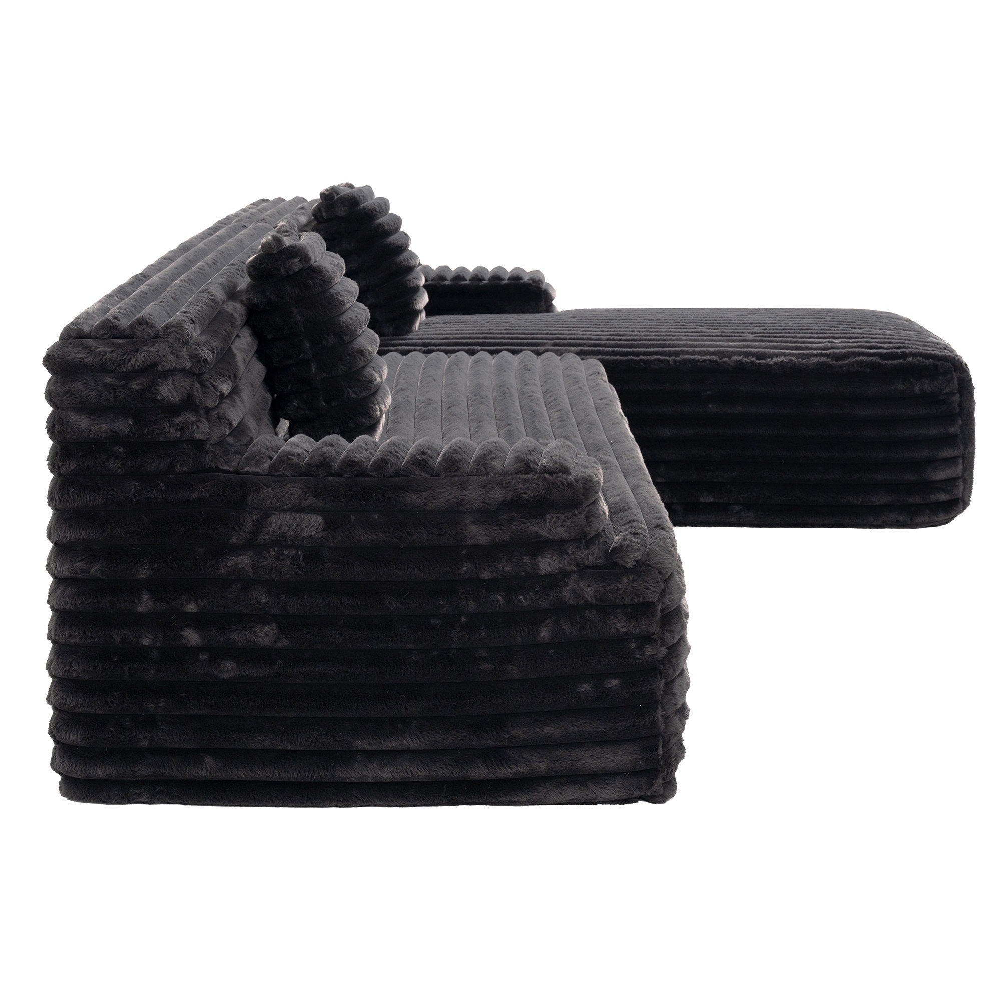 Cloud Sectional Sofa Upholstered Couch Free Combined Sofa