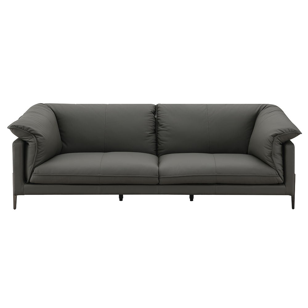 ACME Tadi - Loveseat - Black Top Grain Leather | Meri Furniture