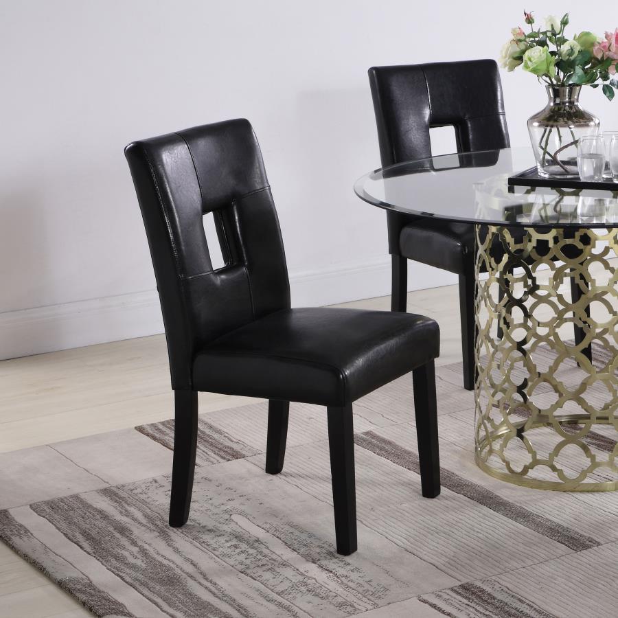 Coaster Fine Furniture Shannon - Upholstered Dining Side Chair (Set of 2) | Meri Furniture