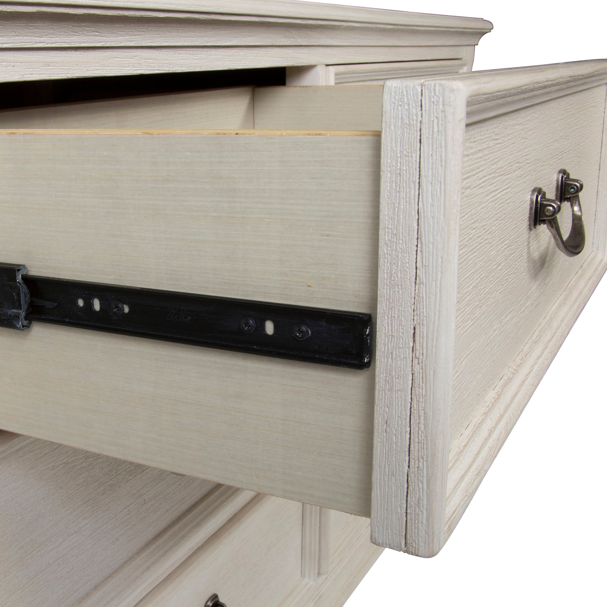 Liberty Furniture Bayside - Dresser & Mirror - White | Meri Furniture