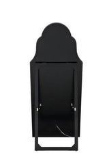 ACME Noralie - Accent Floor Mirror - Mirrored & Faux Diamonds - Wood | Meri Furniture