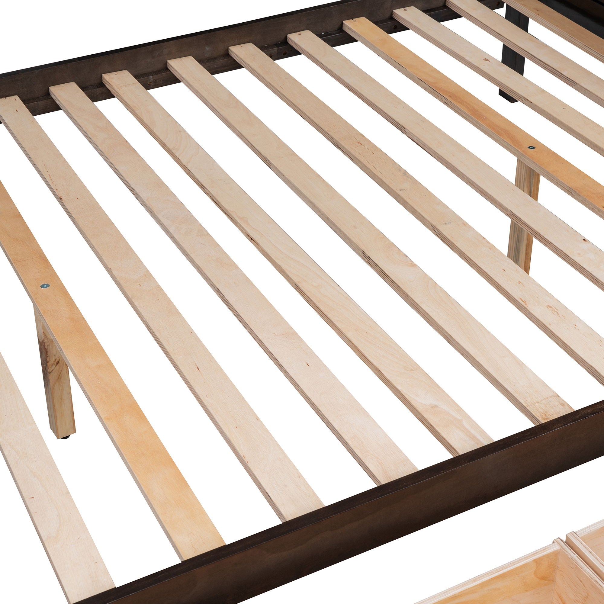 Bunk Bed With Shelfs, Storage Staircase And 2 Drawers