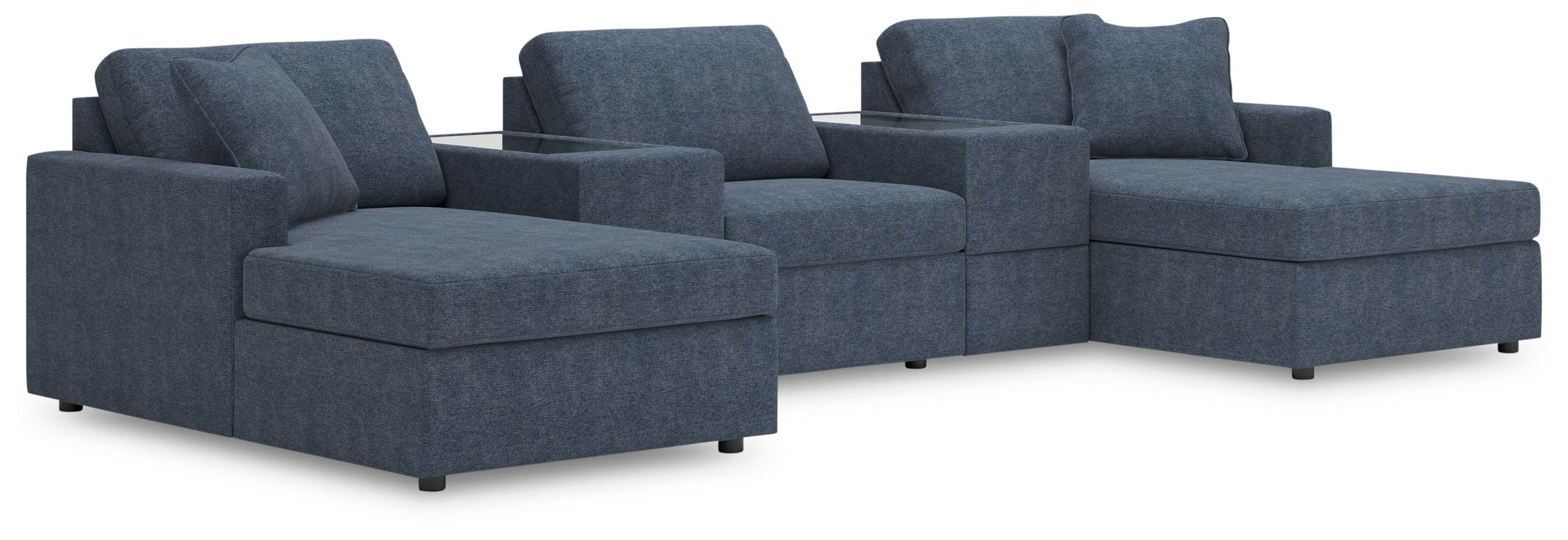 Signature Design by Ashley® Modmax - Ink - Sectional | Meri Furniture