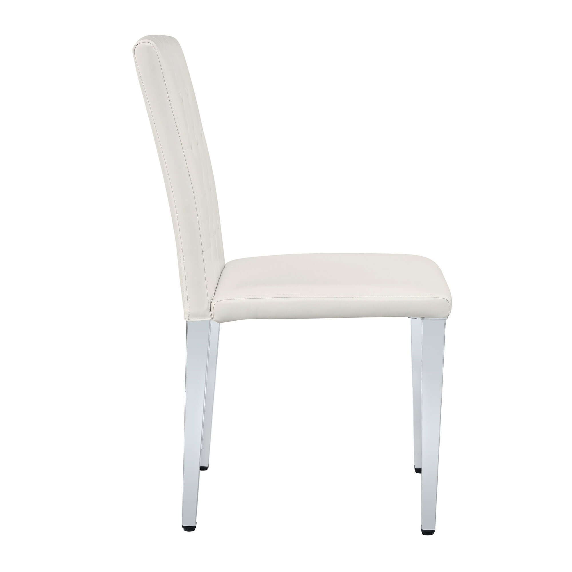 Dining Chairs With Ergonomic Buckle Backrest For Home