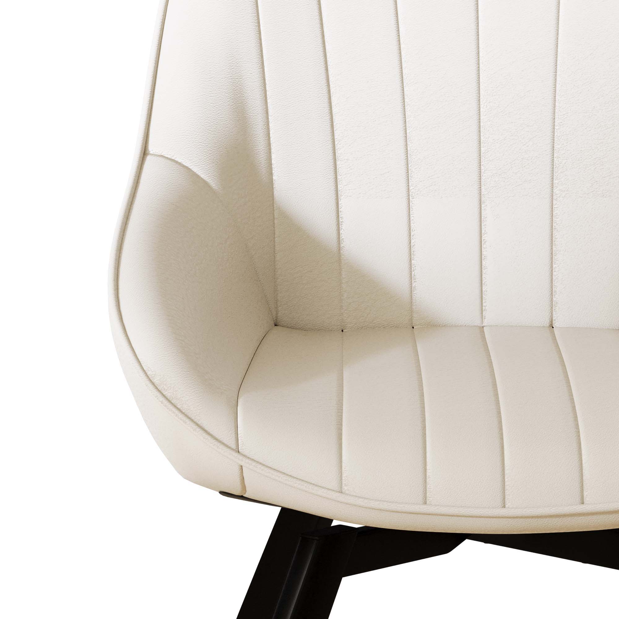 Modern Medieval Kitchen Dining Chair With 360 ° Rotation