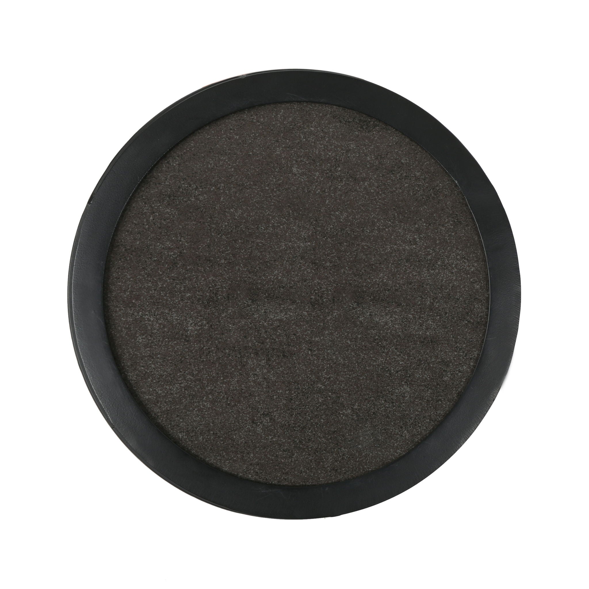 Outdoor Powder Coated Side Table - Gray