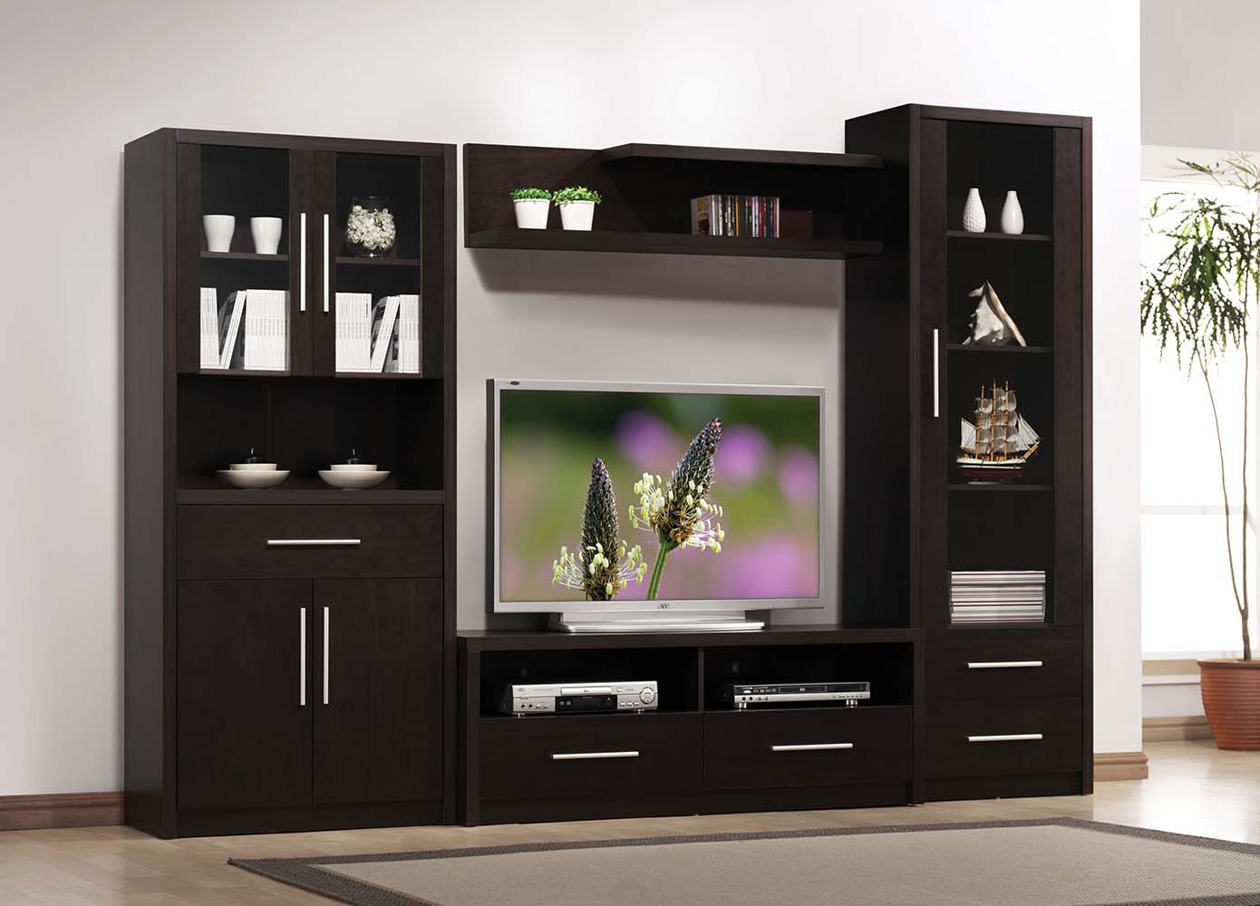 ACME Malloy - Top Shelf - Black - 47.2" | Meri Furniture