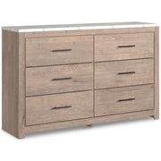 Ashley Furniture Senniberg - Dresser, Mirror | Meri Furniture
