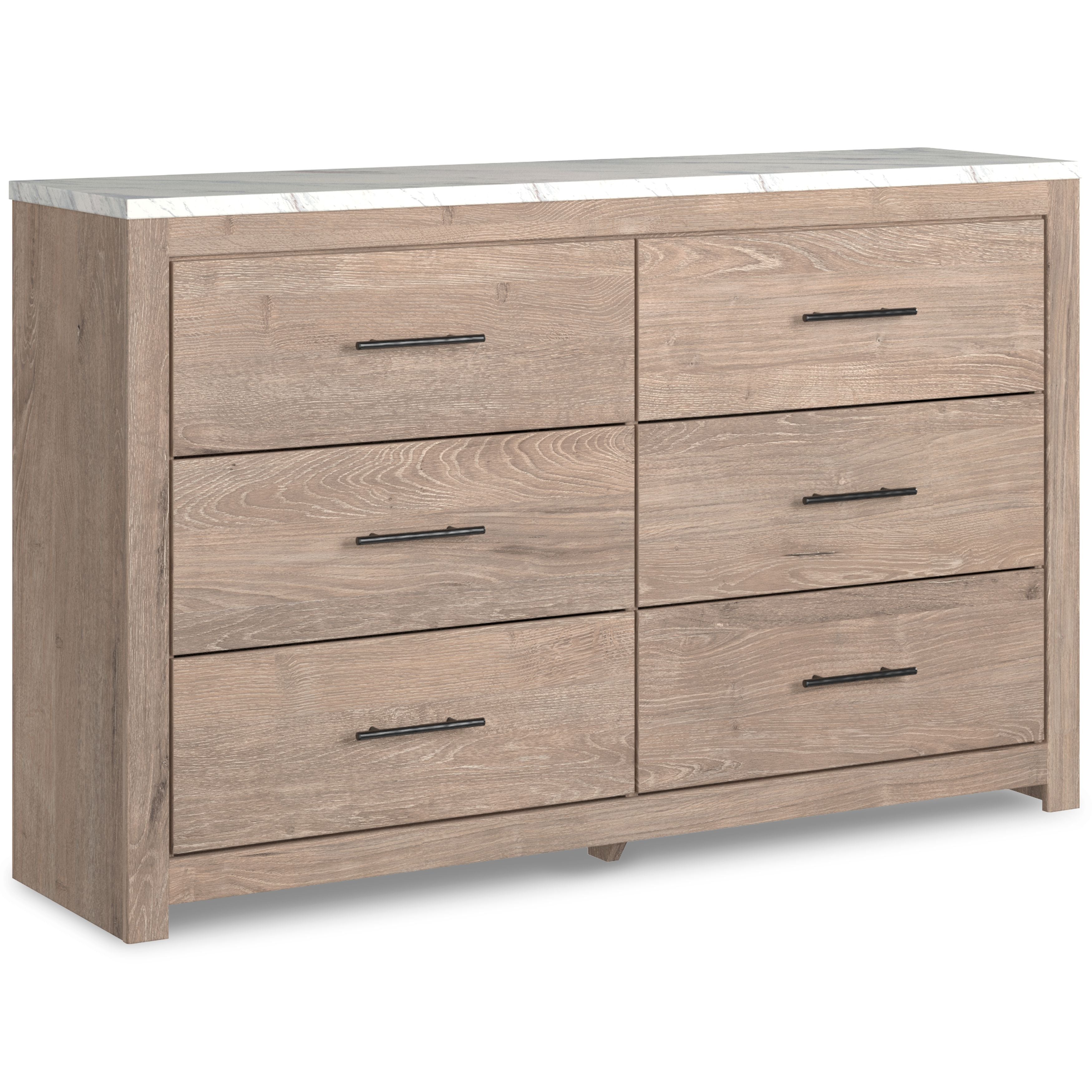Ashley Furniture Senniberg - Dresser, Mirror | Meri Furniture