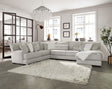 Furniture of America Hermiston - Sectional - Gray | Meri Furniture