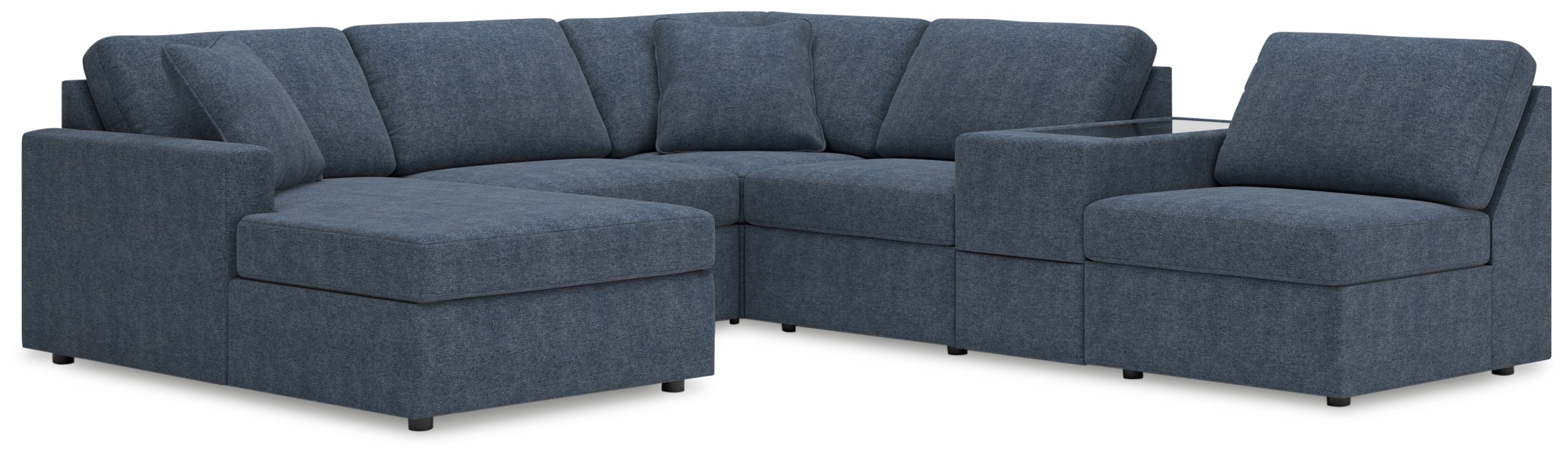 Signature Design by Ashley® Modmax - Ink - Sectional | Meri Furniture
