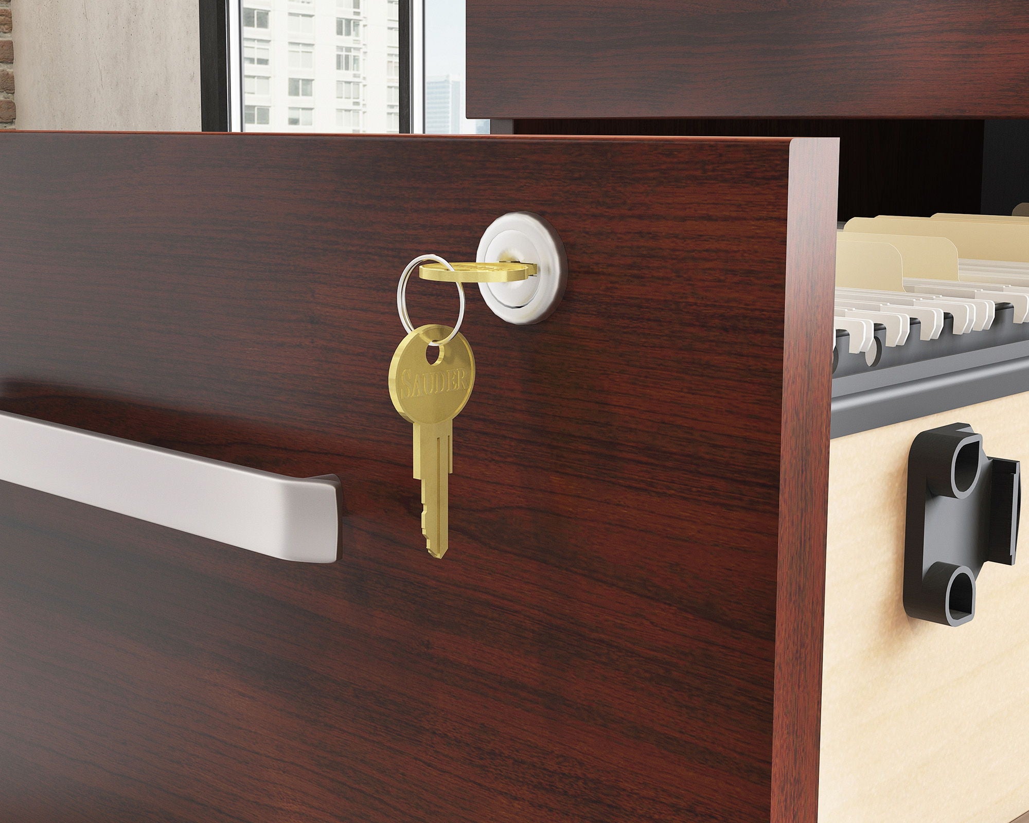 Commercial 2-Drawer Pedestal File Cabinet