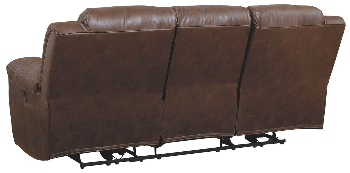 Ashley Furniture Stoneland - Power Reclining Sofa | Meri Furniture