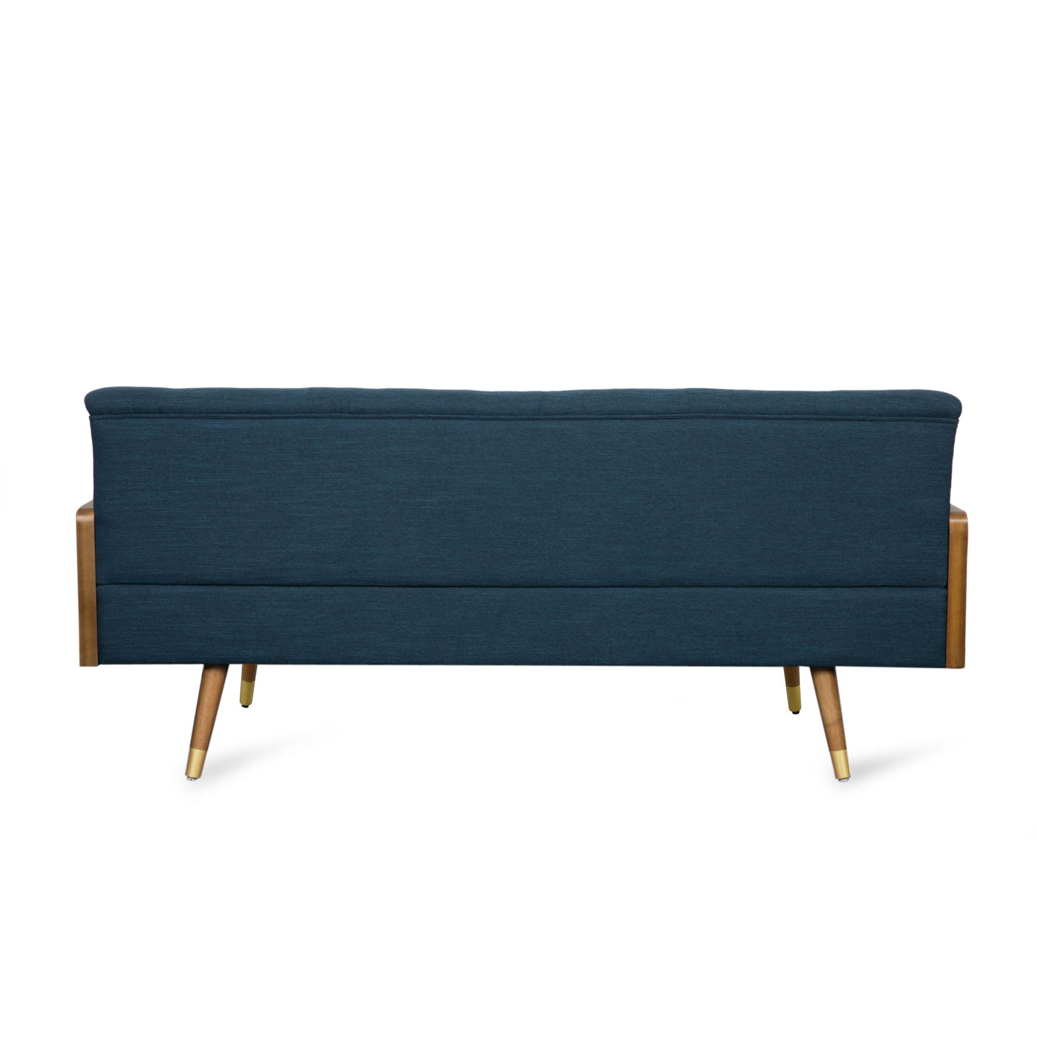 Aidan - Mid Century Modern Tufted Fabric Sofa