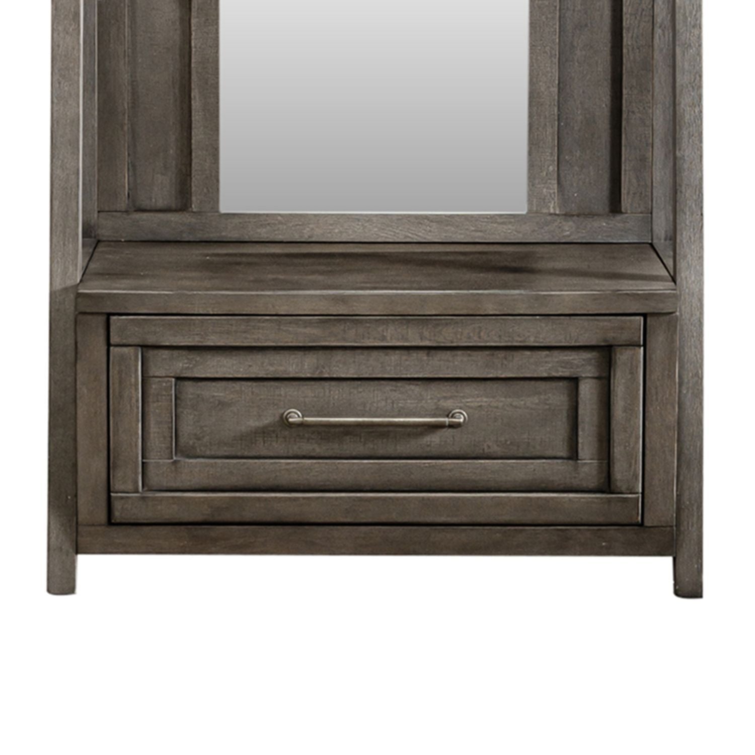 Modern Farmhouse - Hall Tree Base - Dusty Charcoal