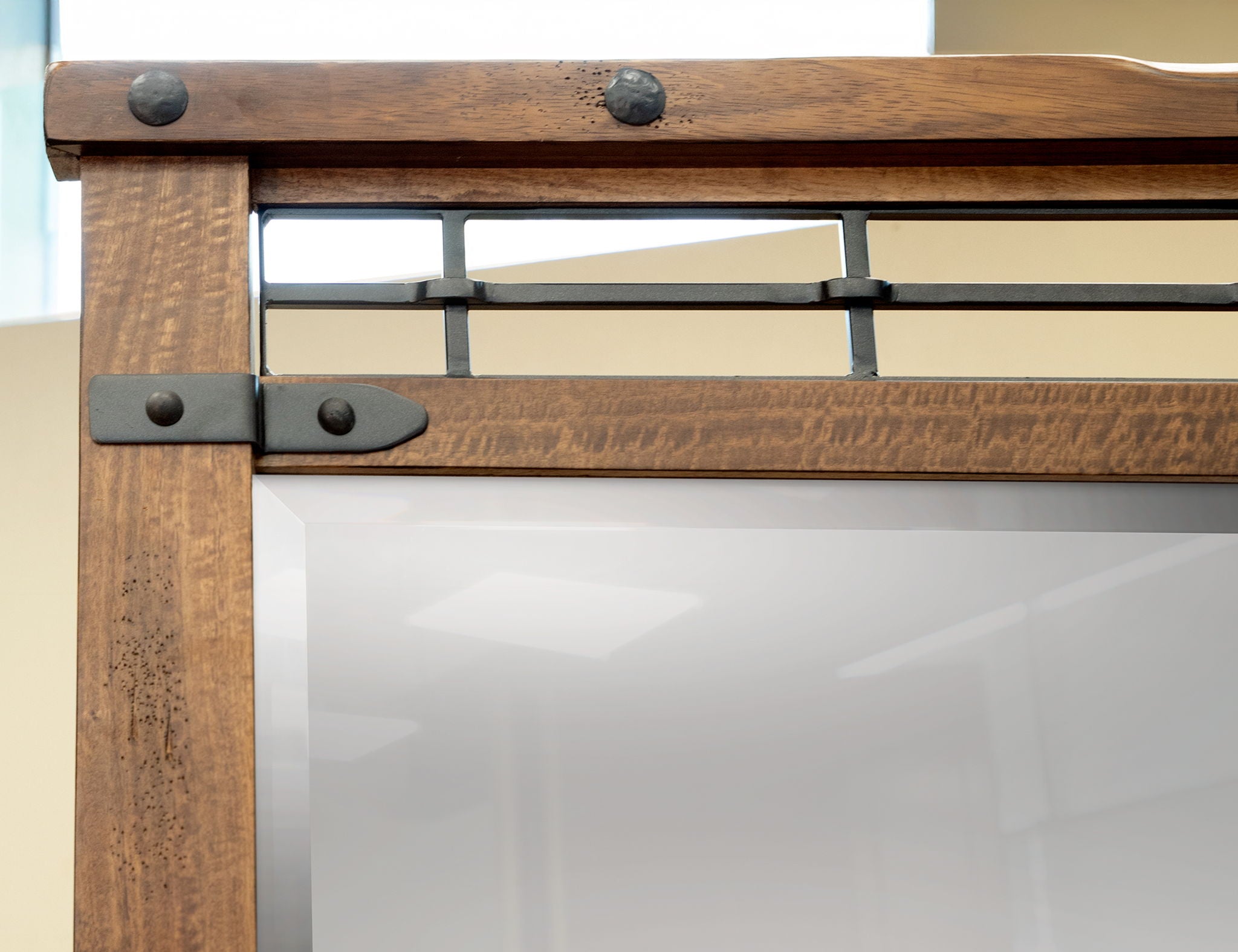 Parota - Mirror - Cinnamon Brown