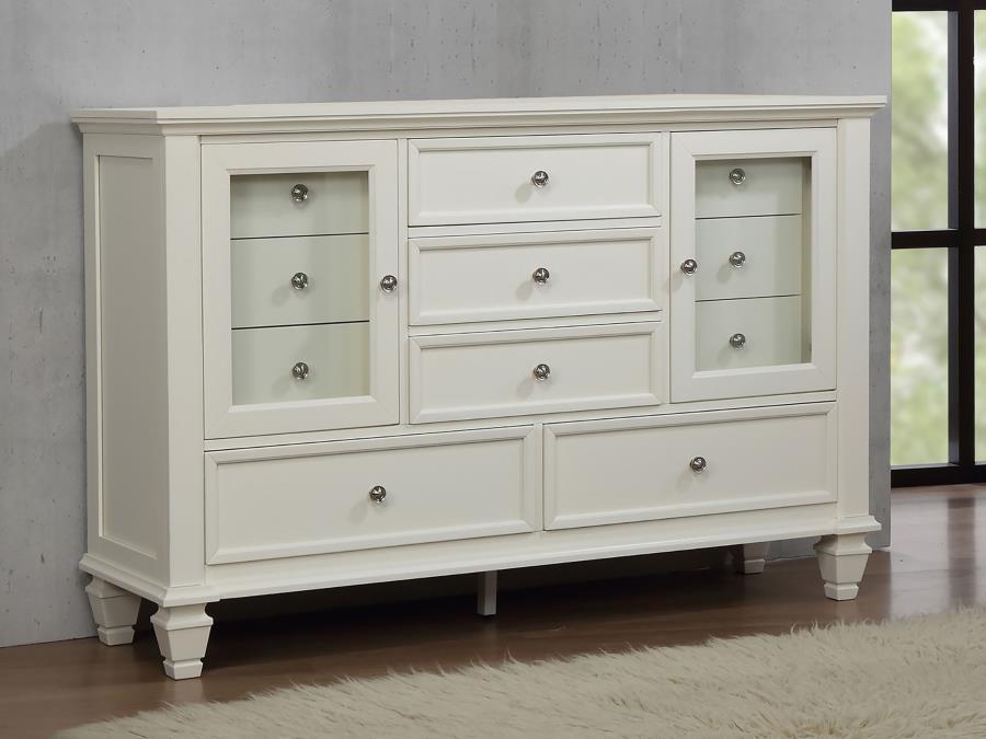Coaster Fine Furniture Sandy Beach - 11-drawer Rectangular Dresser | Meri Furniture