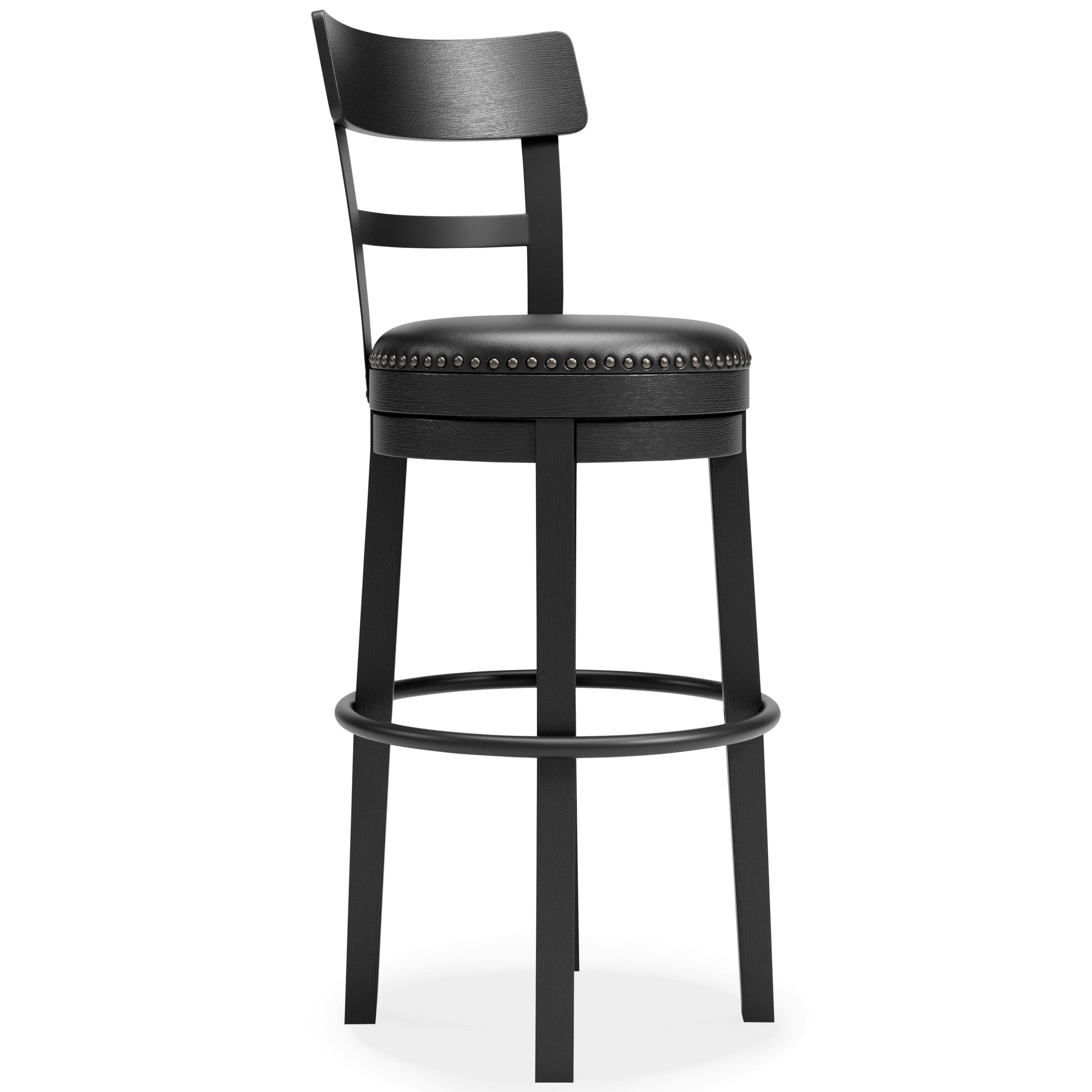 Signature Design by Ashley® Valebeck - Tall Upholstered Swivel Barstool | Meri Furniture