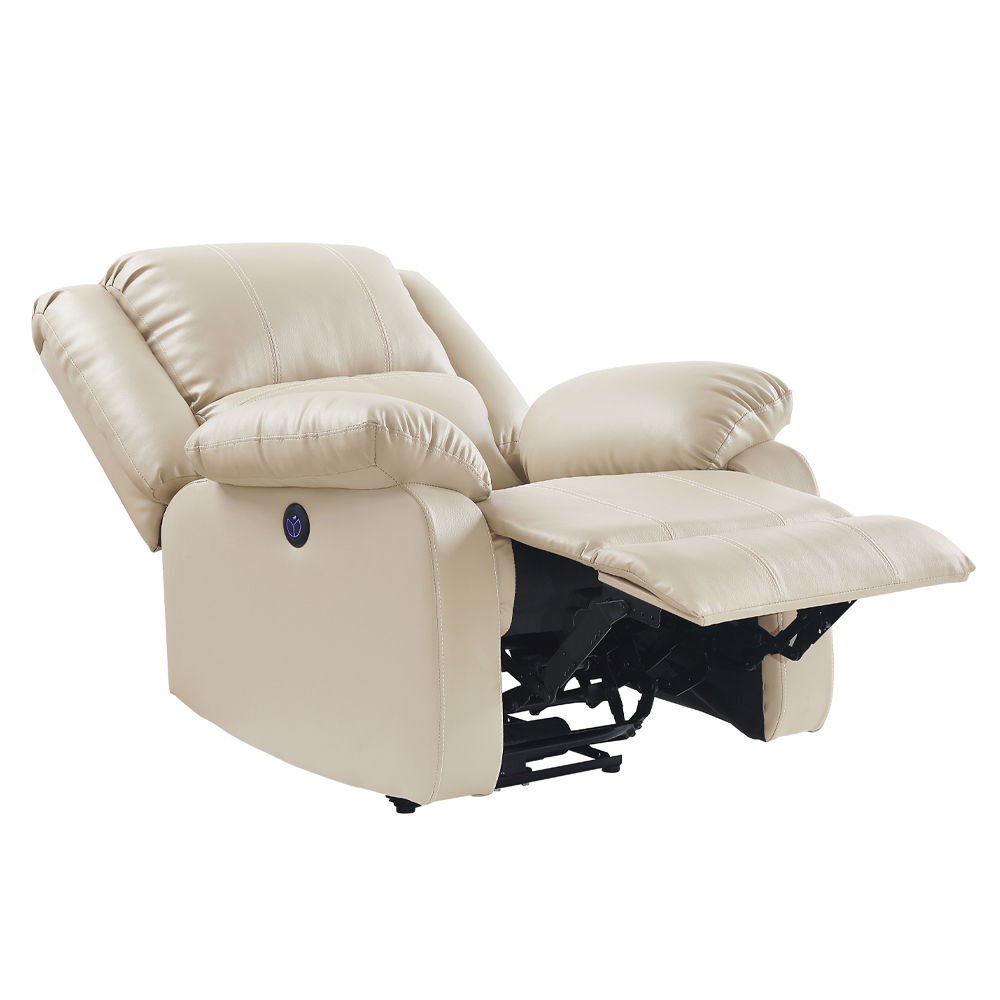 ACME Zuriel - Power Motion Recliner With USB - Beige | Meri Furniture