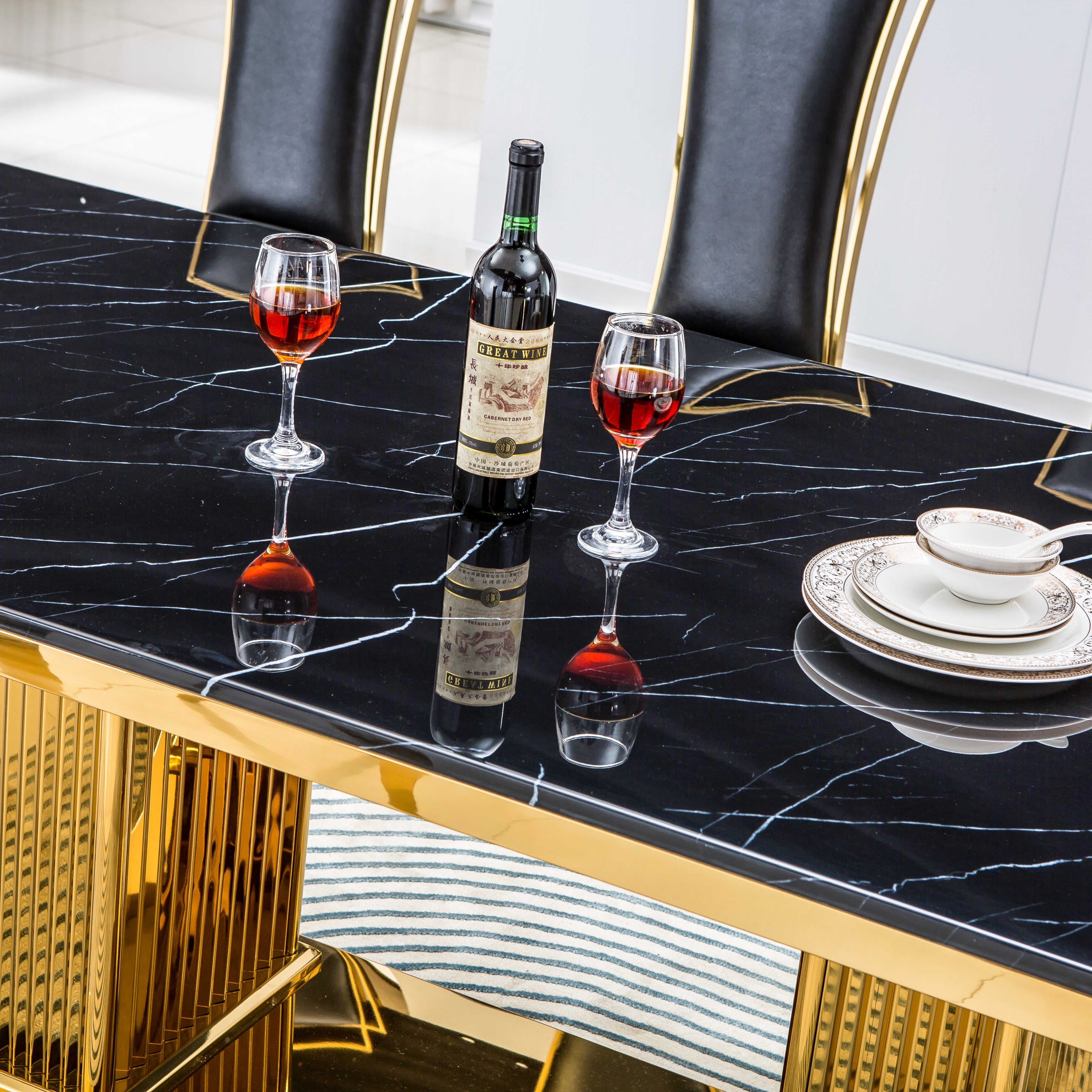 Elegant Rectangular Dining Table