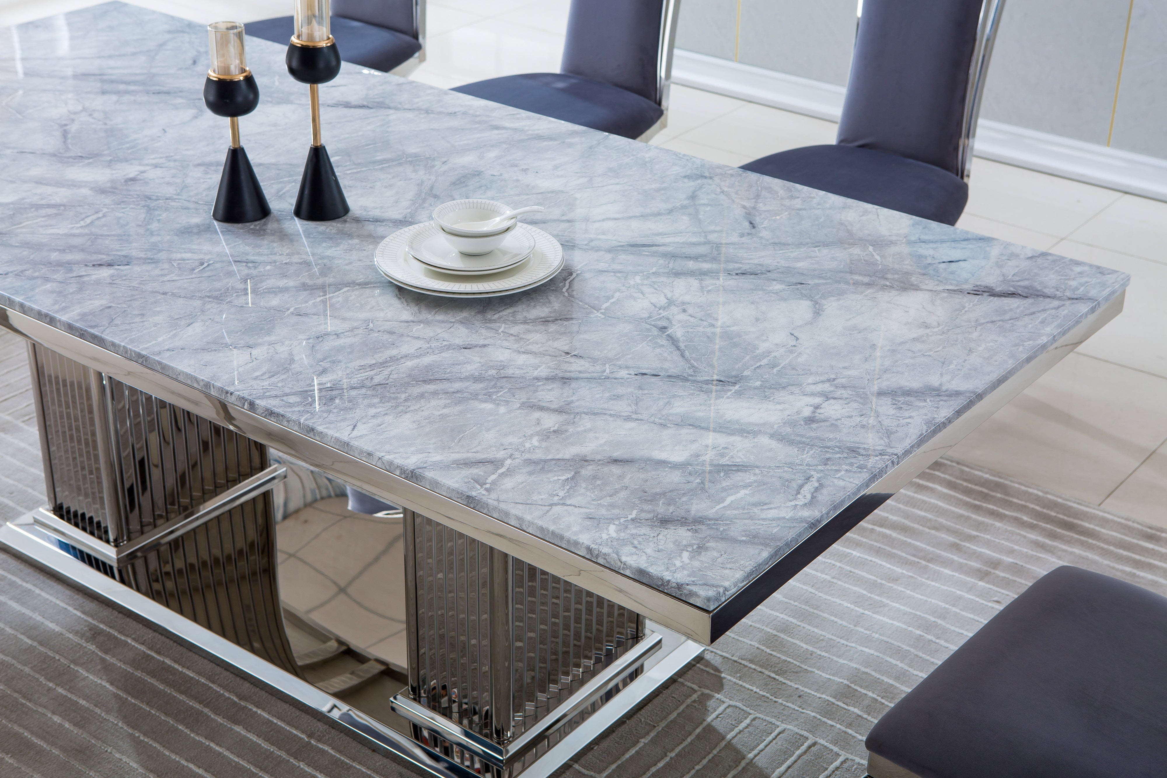Elegant Rectangular Dining Table