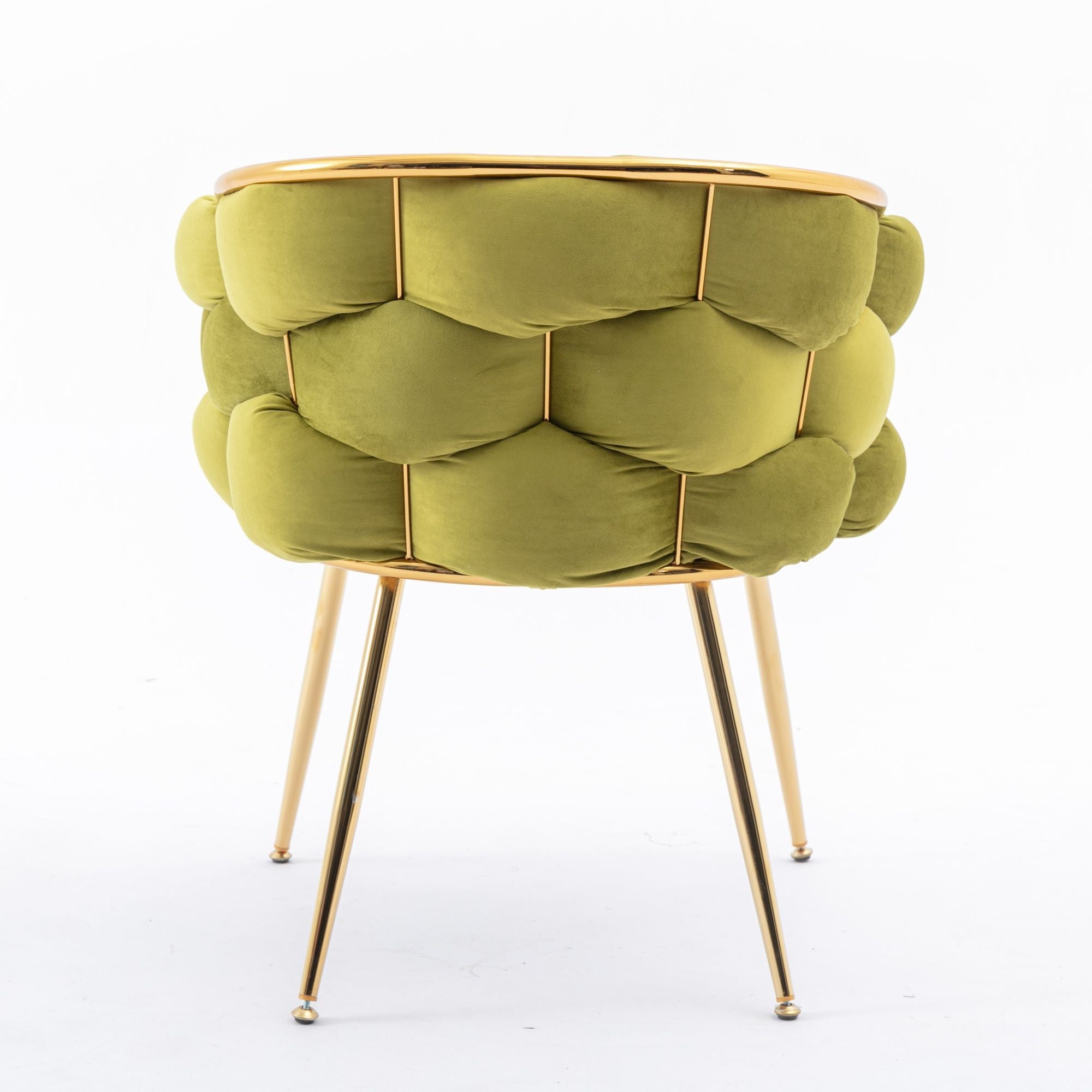 Luxury Modern Simple Leisure Velvet Single Sofa Chair Bedroom Lazy Person Household Dresser Stool Manicure Table Back Chair