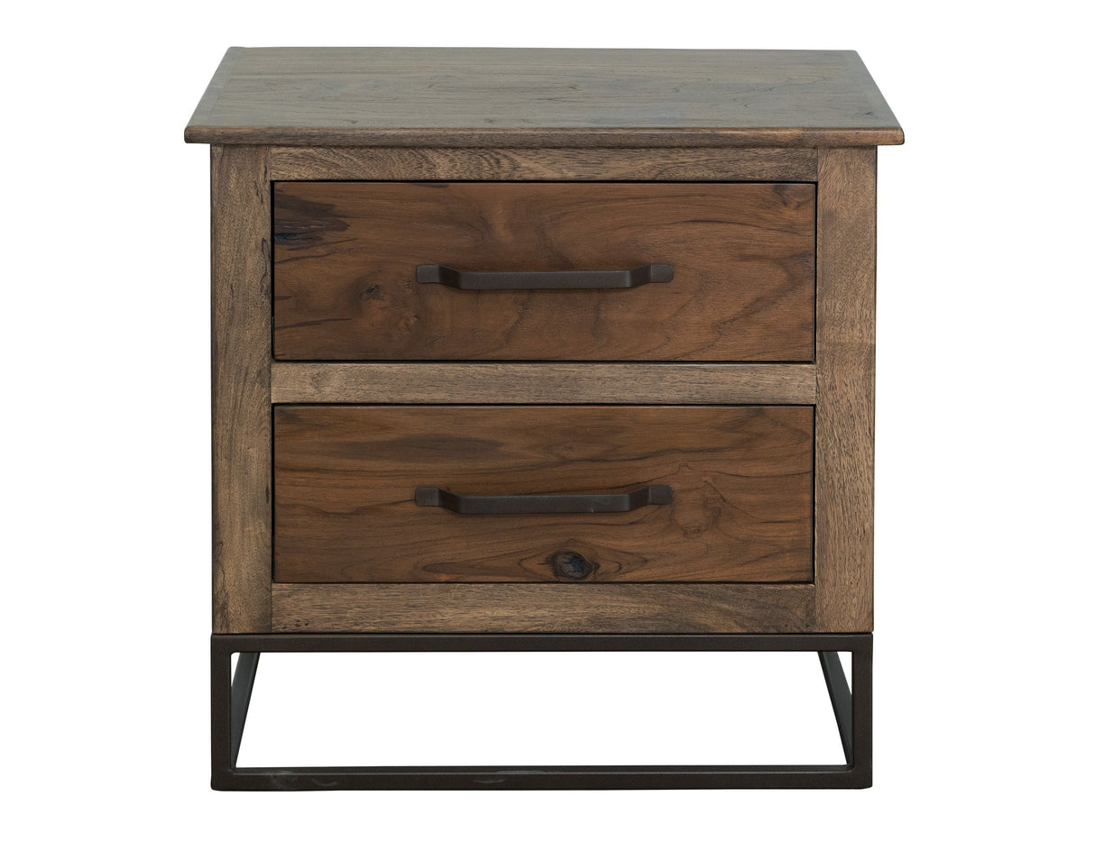 Natural Teca - Nightstand - Brown