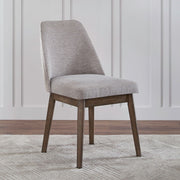 Edison - Upholstered Side Chair (RTA) - Brownstone With Faux Marble Tops