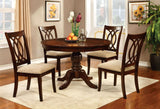 Carlisle - Round Dining Table - Brown Cherry