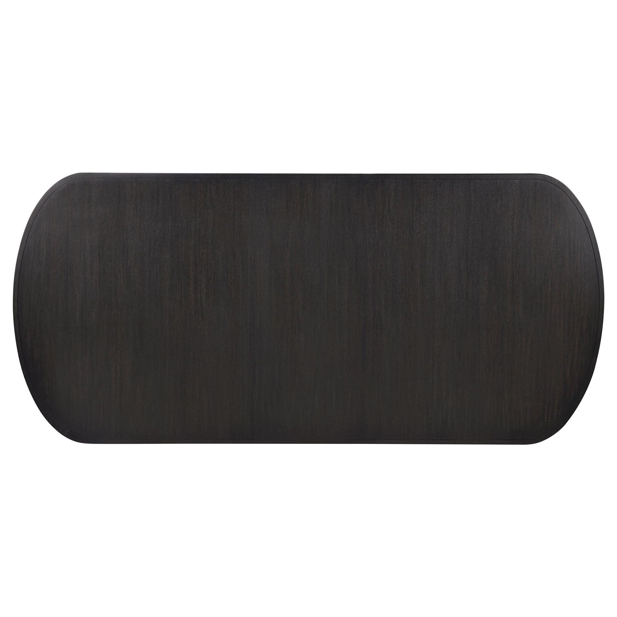 Leandro 7-piece Rectangular Dining Table Set Burnished Black