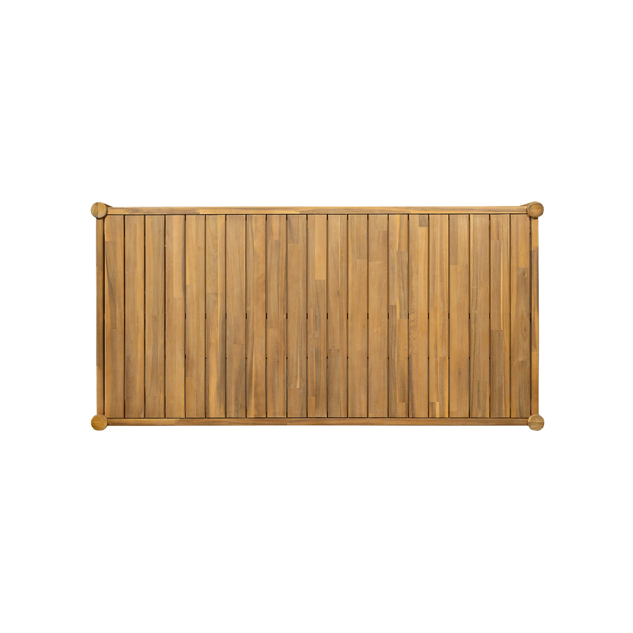 Classic Patio Dining Table, Acacia Wood - Light Teak