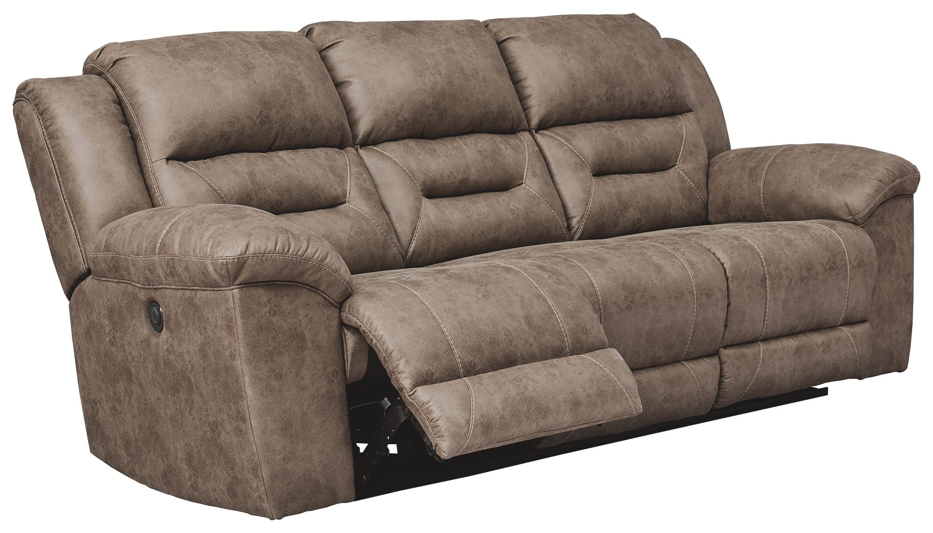 Ashley Furniture Stoneland - Power Reclining Sofa | Meri Furniture