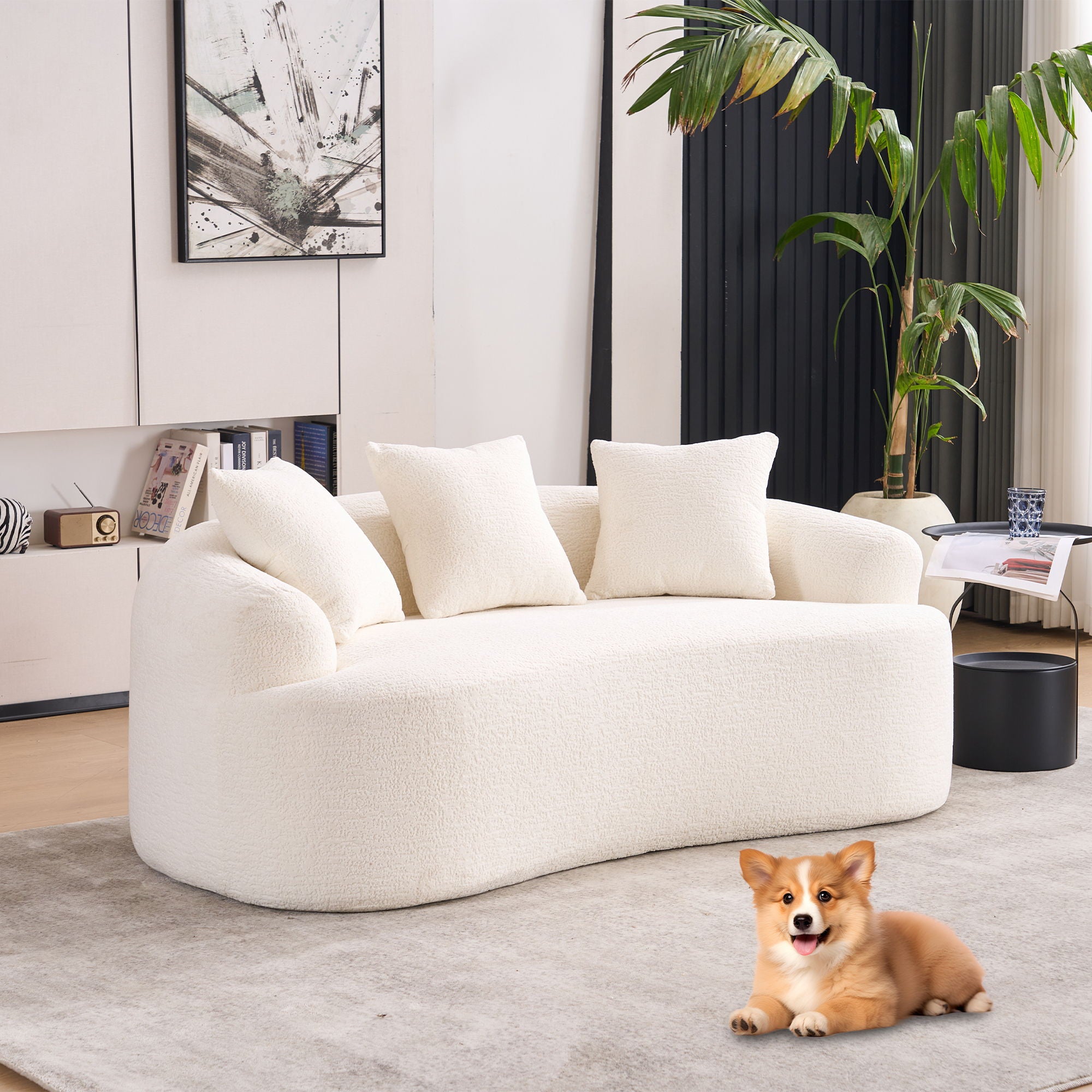 Loveseat Sofa, Compact Design For Small Spaces