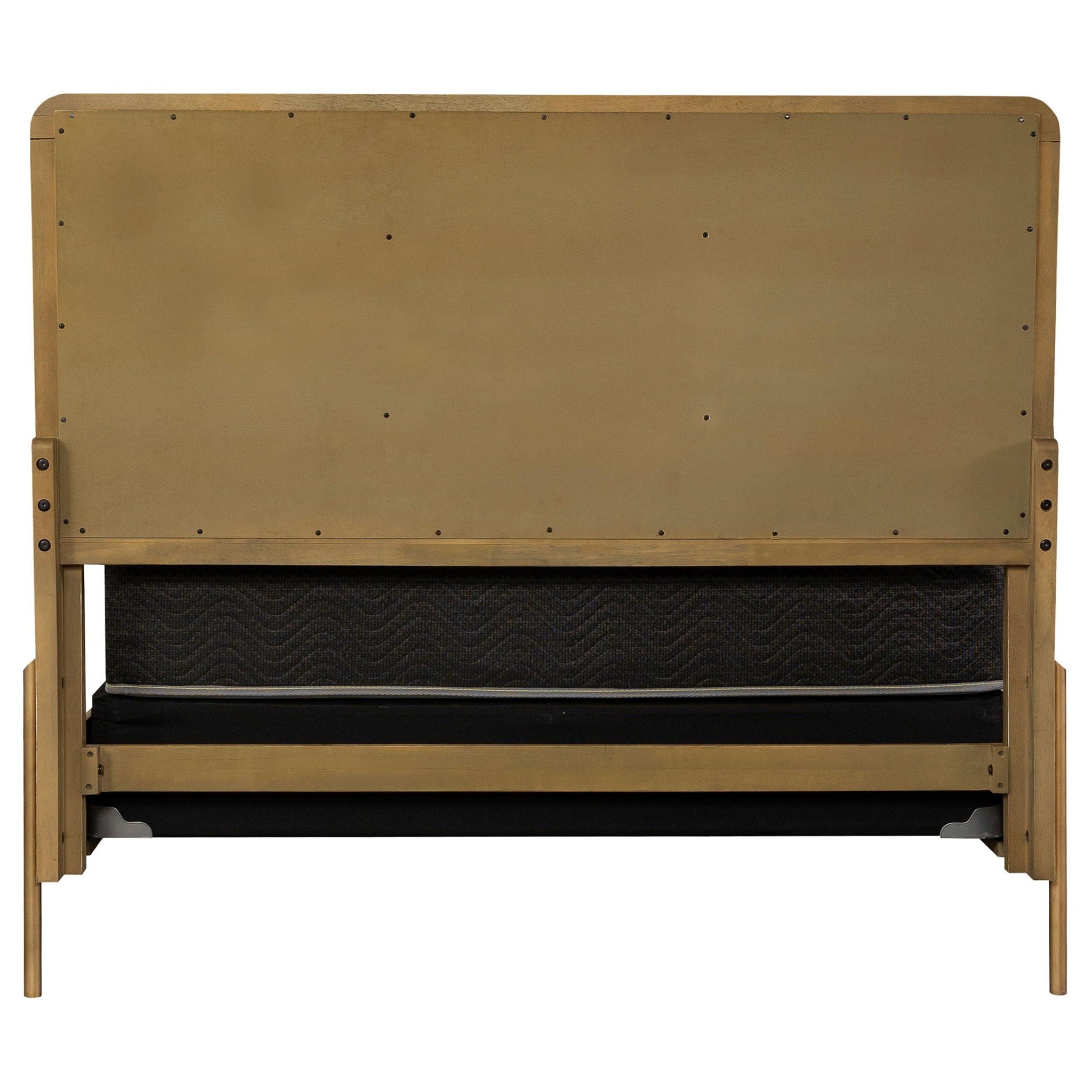Arini 56-inch Eastern King Panel Bed Cream and Sand Wash
