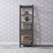 Liberty Furniture Modern Farmhouse - Leaning Bookcase | Meri Furniture