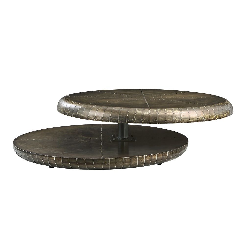 ACME Brancaster - Coffee Table - Bronze Aluminum | Meri Furniture