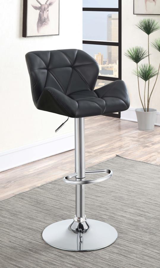 Coaster Fine Furniture Berrington - Upholstered Adjustable Bar Stools (Set of 2) | Meri Furniture