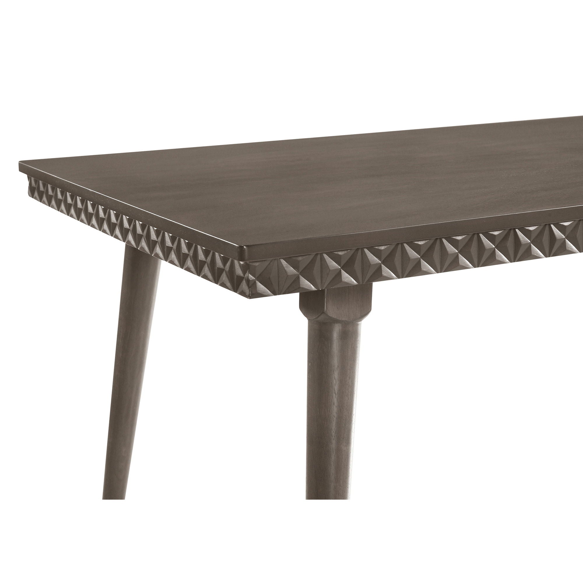 Perkins - 5 Piece Rectangular Dining Set With Chairs - Dark Brown