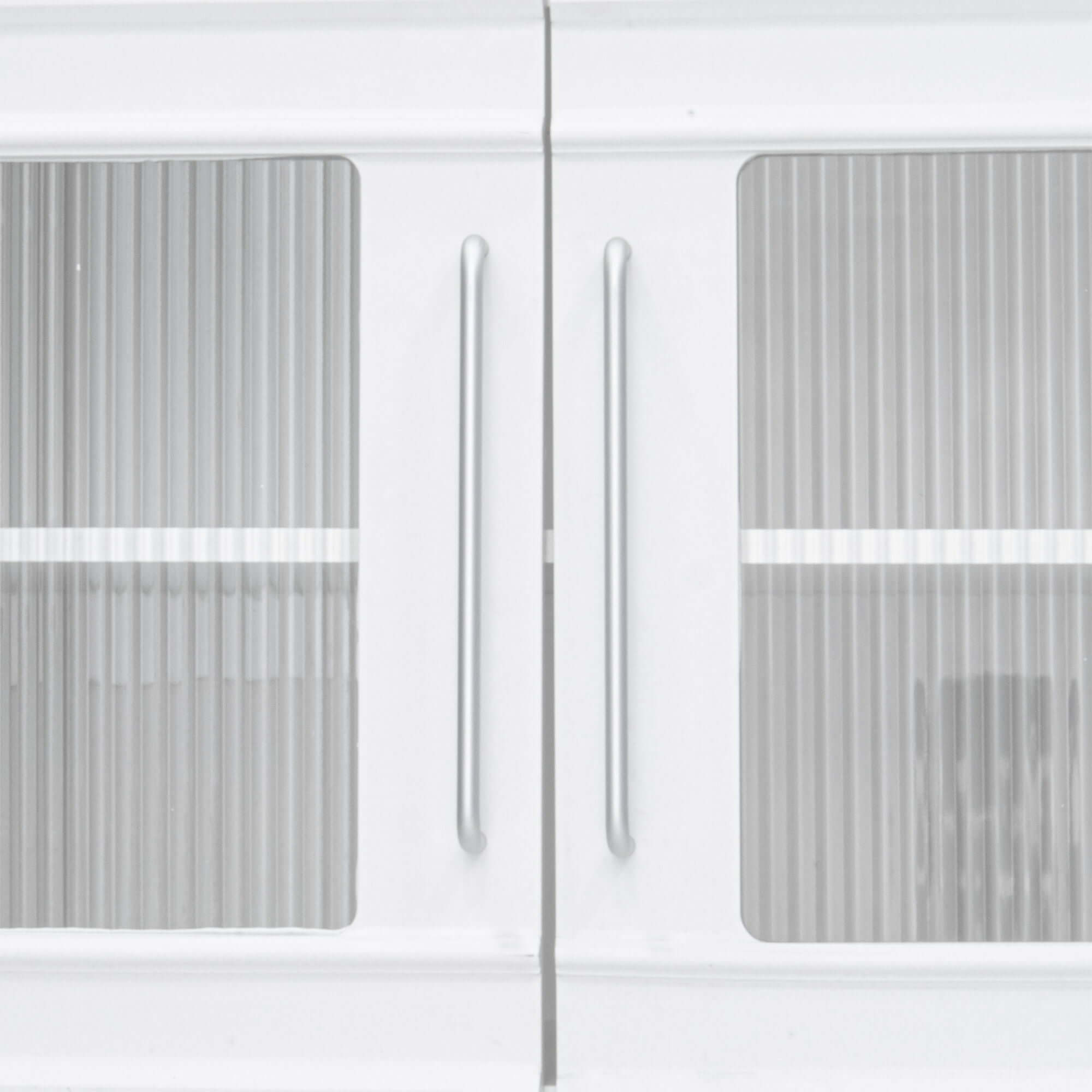 Wall Unit Modern Entertainment Center With Glass Doors