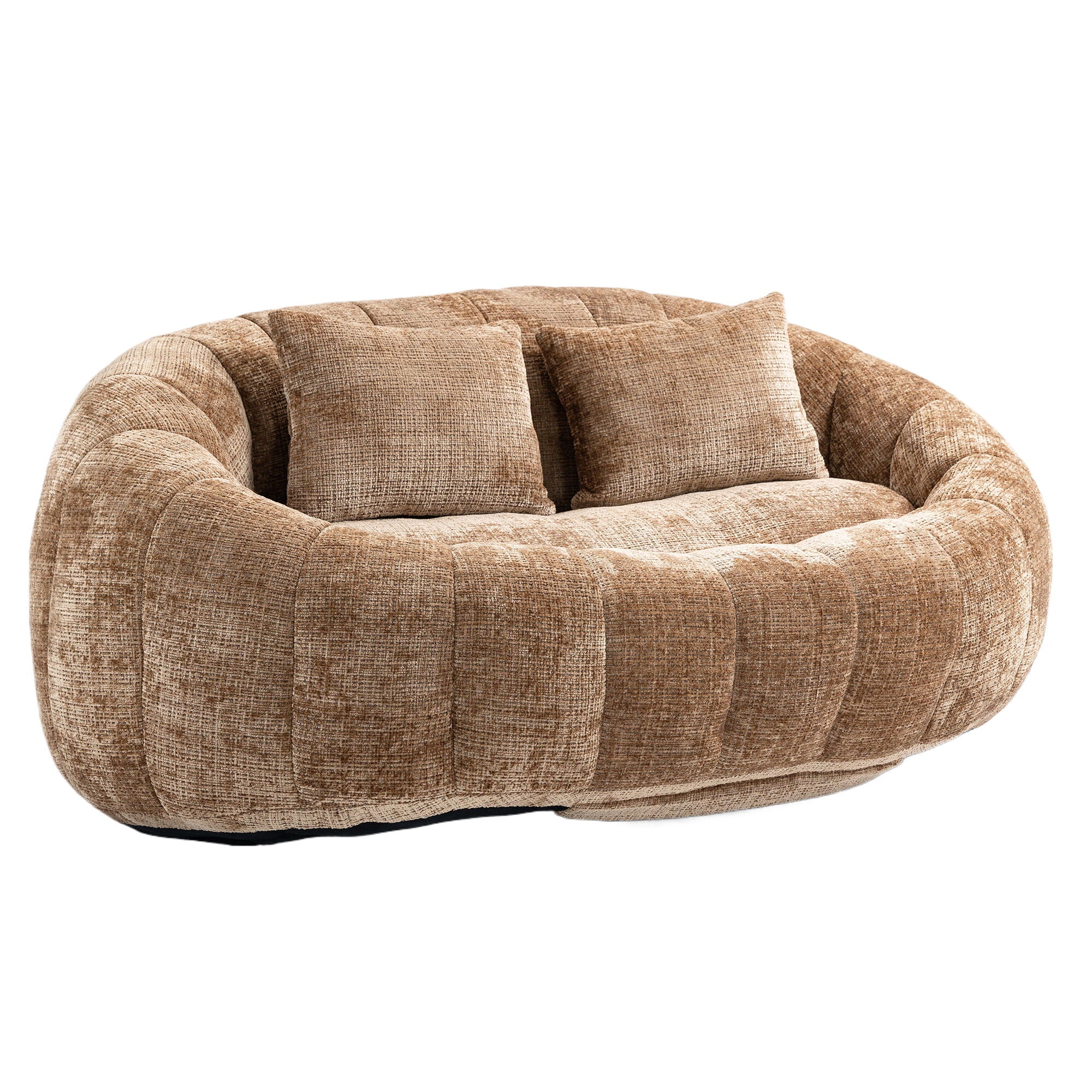 Bean Bag Lazy Sofa, Durable Comfort Lounger High Back Bean Bag Chair Couch