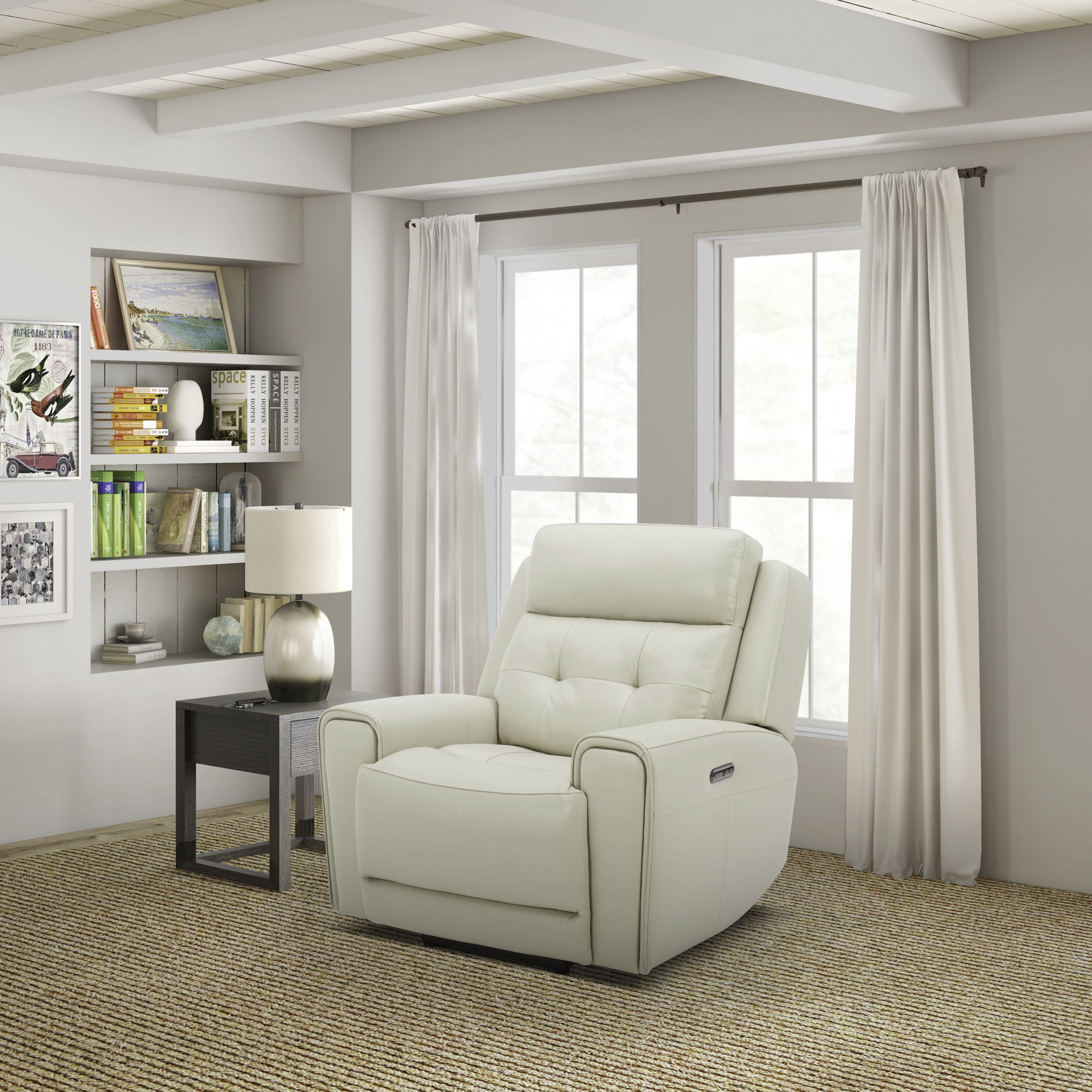 Liberty Furniture Carrington - Swivel Glider Recliner P3 | Meri Furniture